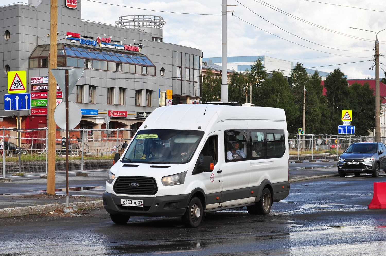 Архангельская область, Ford Transit FBD [RUS] (Z6F.ESG.) № К 333 ОЕ 29