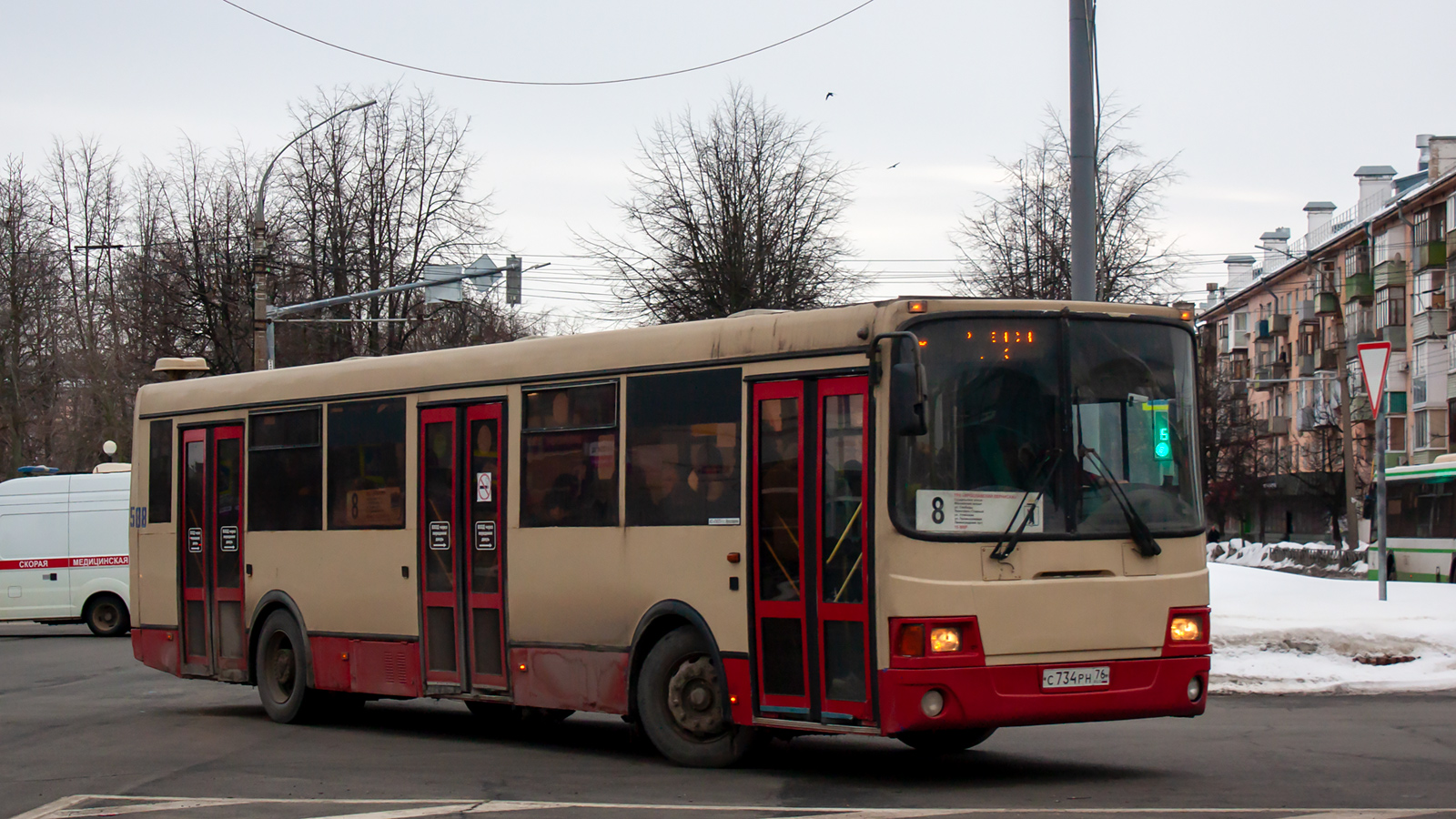 Ярославская область, ЛиАЗ-5256.53 № 588