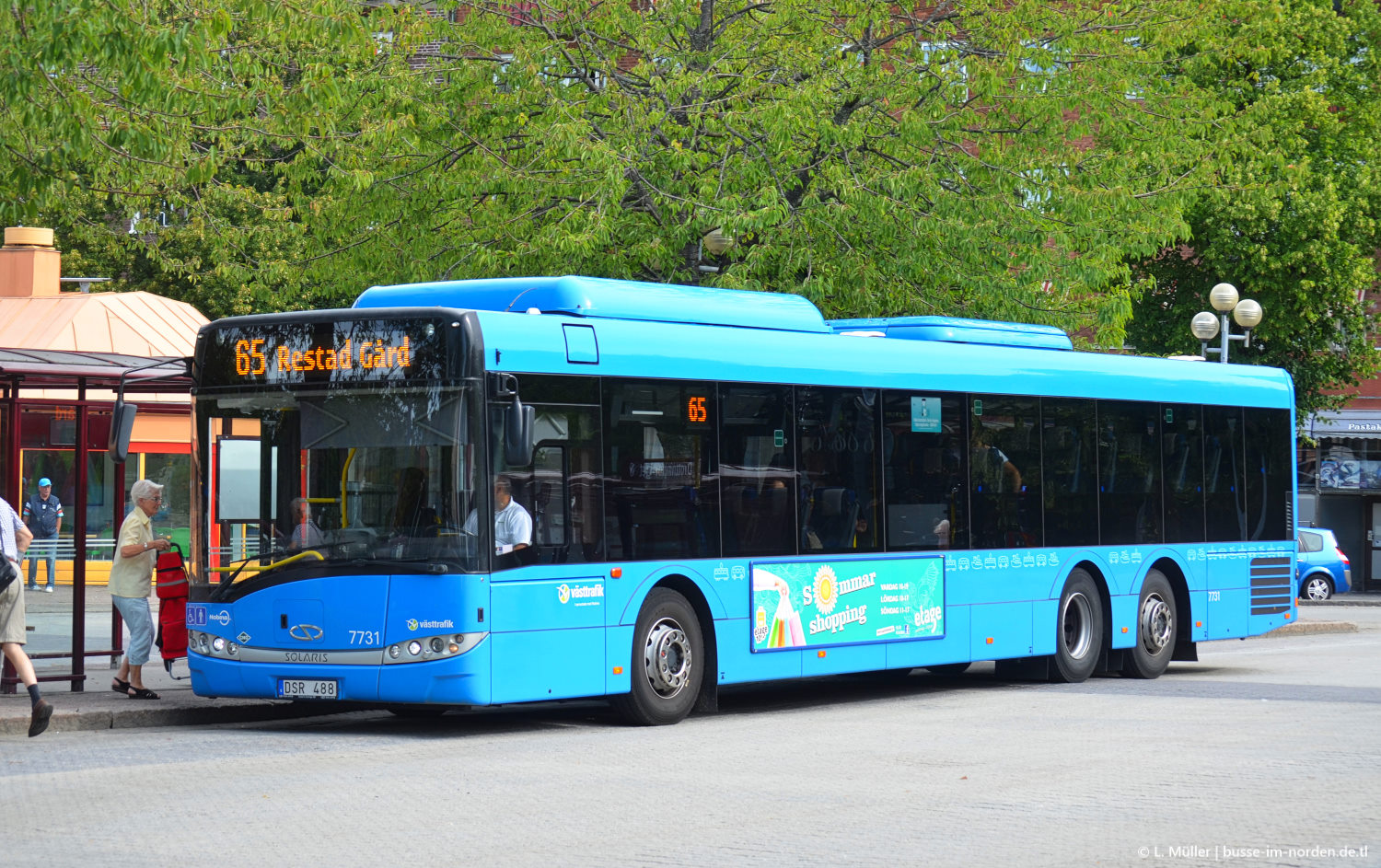 Sweden, Solaris Urbino III 15 LE CNG # 7731