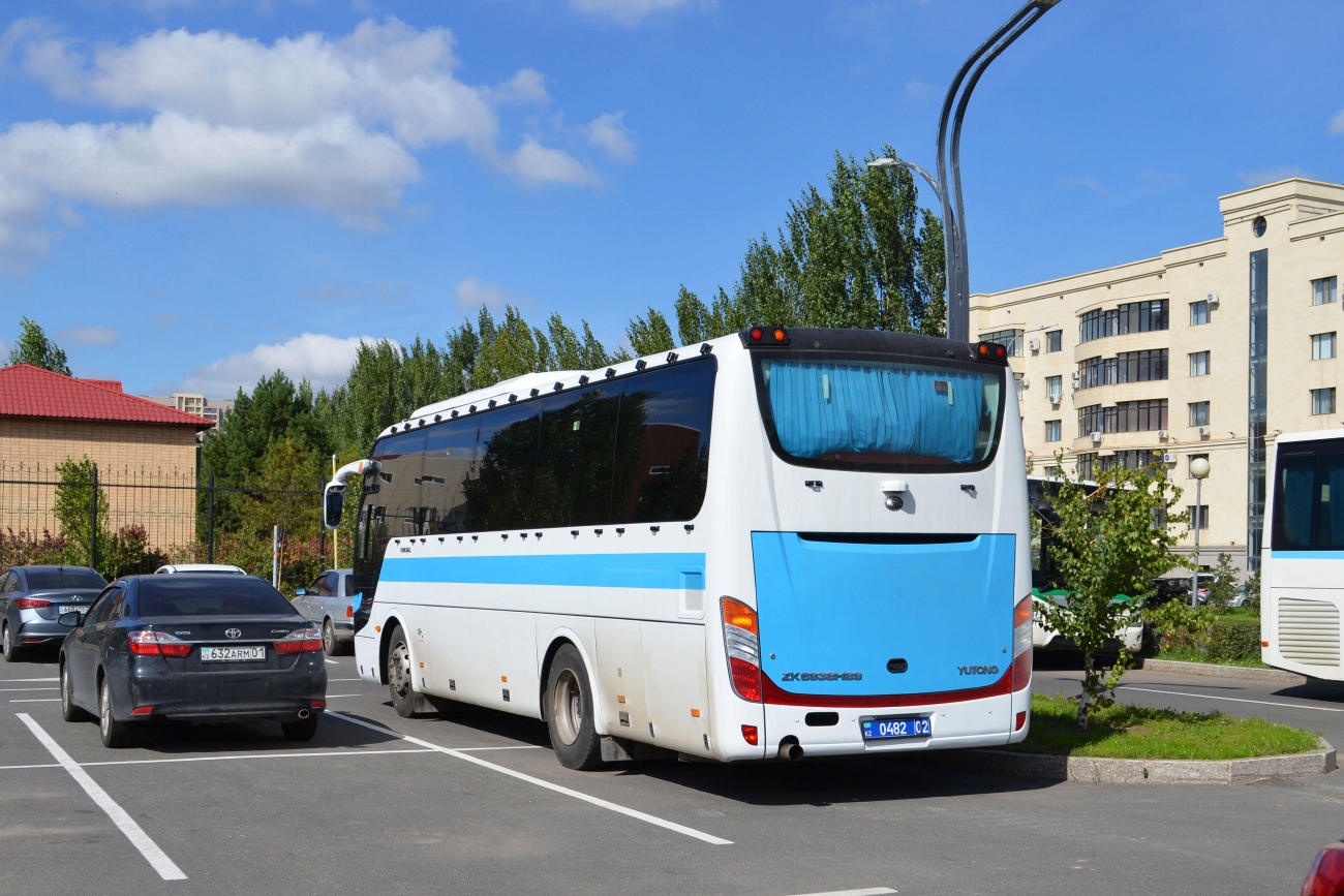 Алматы, Yutong ZK6938HB9 (QazTehna) № 0482 02