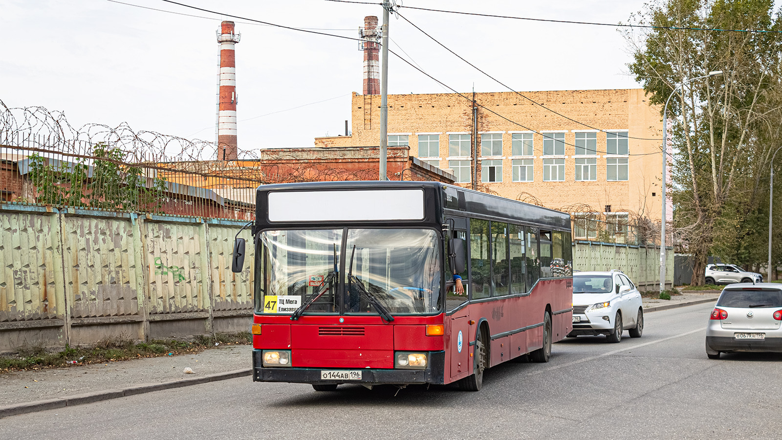 Свердловская область, Mercedes-Benz O405N2 № О 144 АВ 196 Свердловская область, Mercedes-Benz O405N2 № О 144 АВ 196