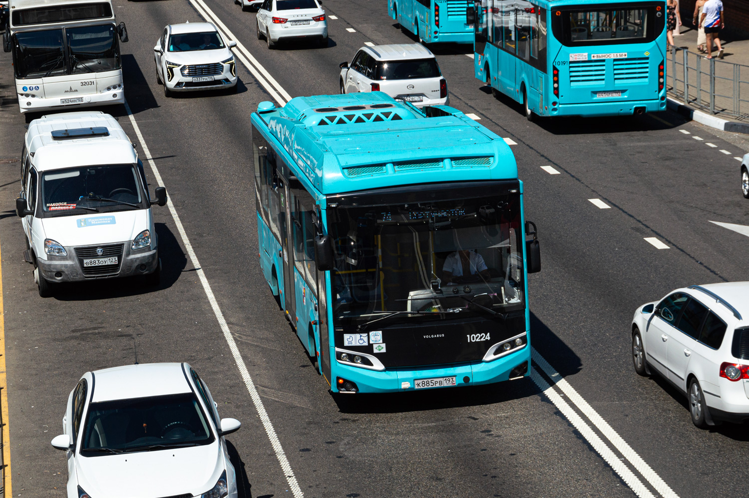 Санкт-Петербург, Volgabus-4298.G4 (CNG) № 10224