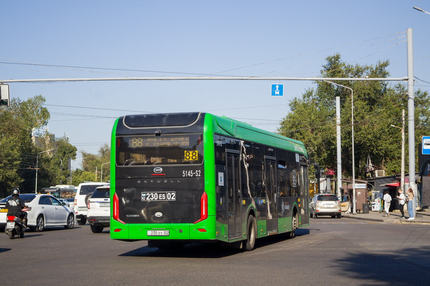 Алматы, Skywell NJL6128BEV (СемАЗ) № 5145-S2