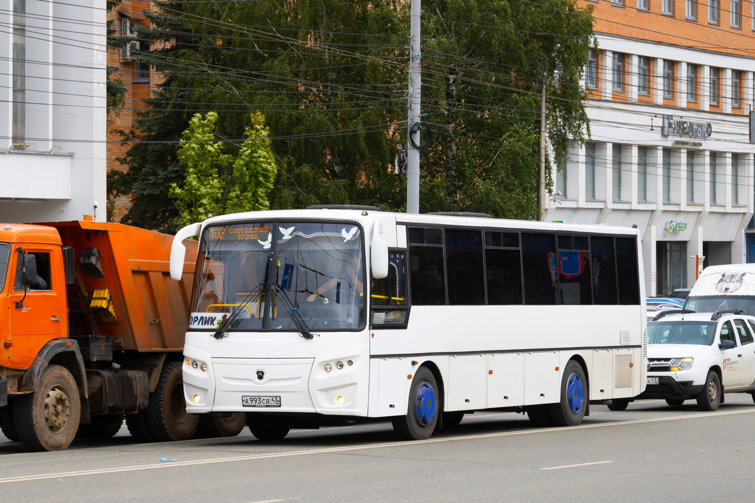Кировская область, КАвЗ-4238-61 № А 993 СВ 43