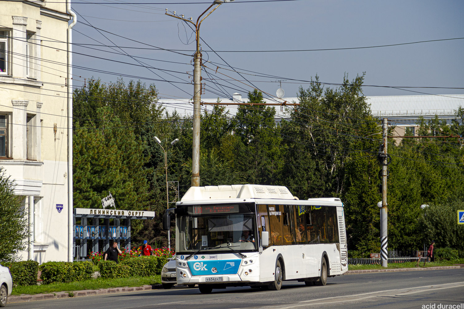 Омская область, ЛиАЗ-5292.67 (CNG) № 1007