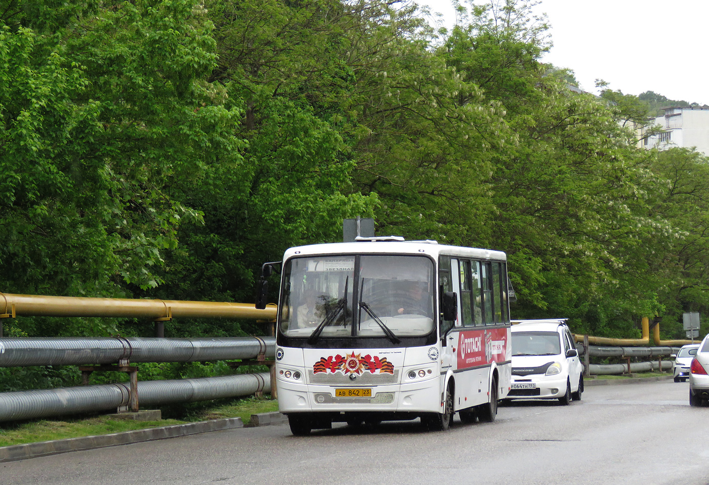 Краснодарский край, ПАЗ-320412-04 "Вектор" № АВ 842 23