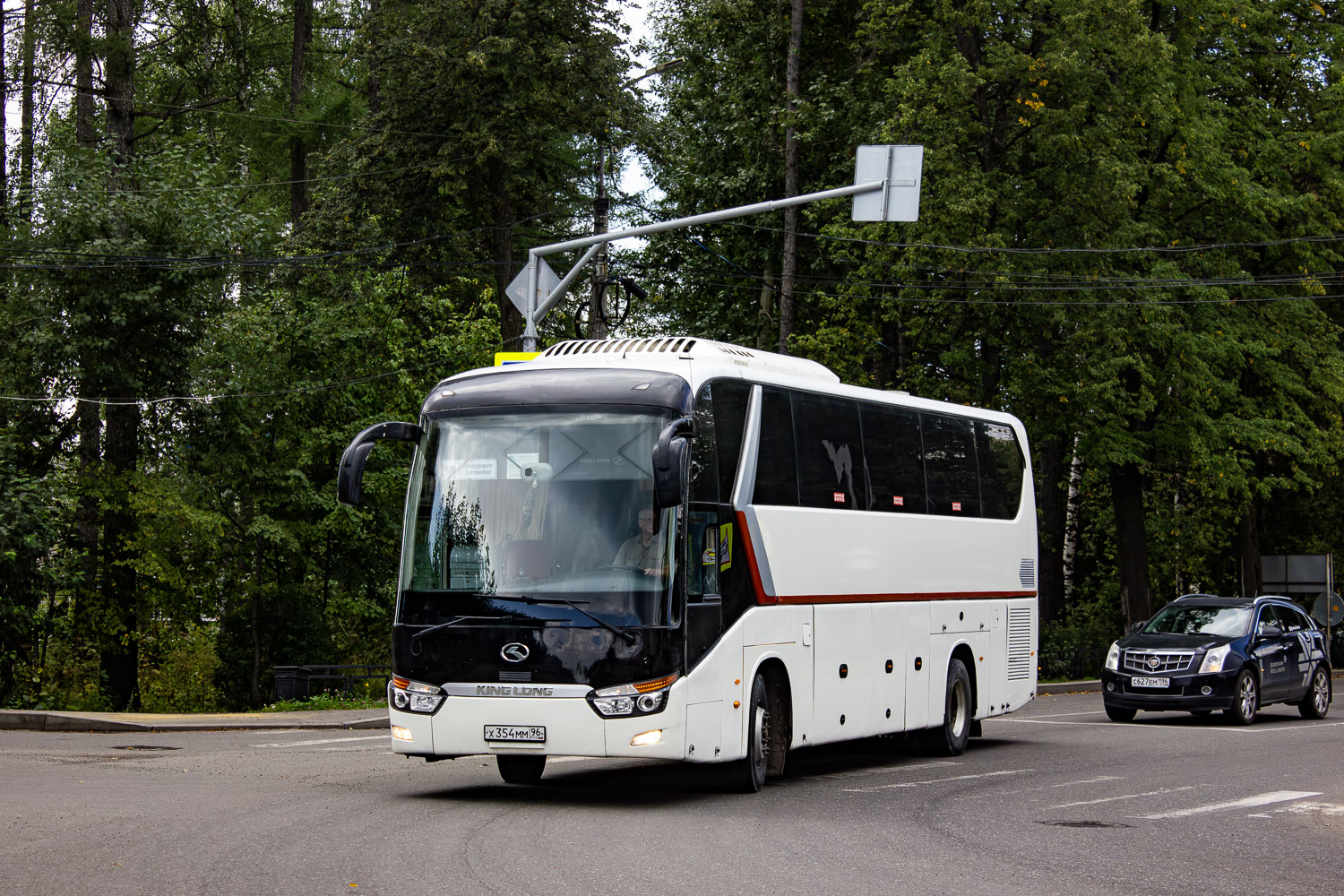 Свердловская область, King Long XMQ6129Y № Х 354 ММ 96