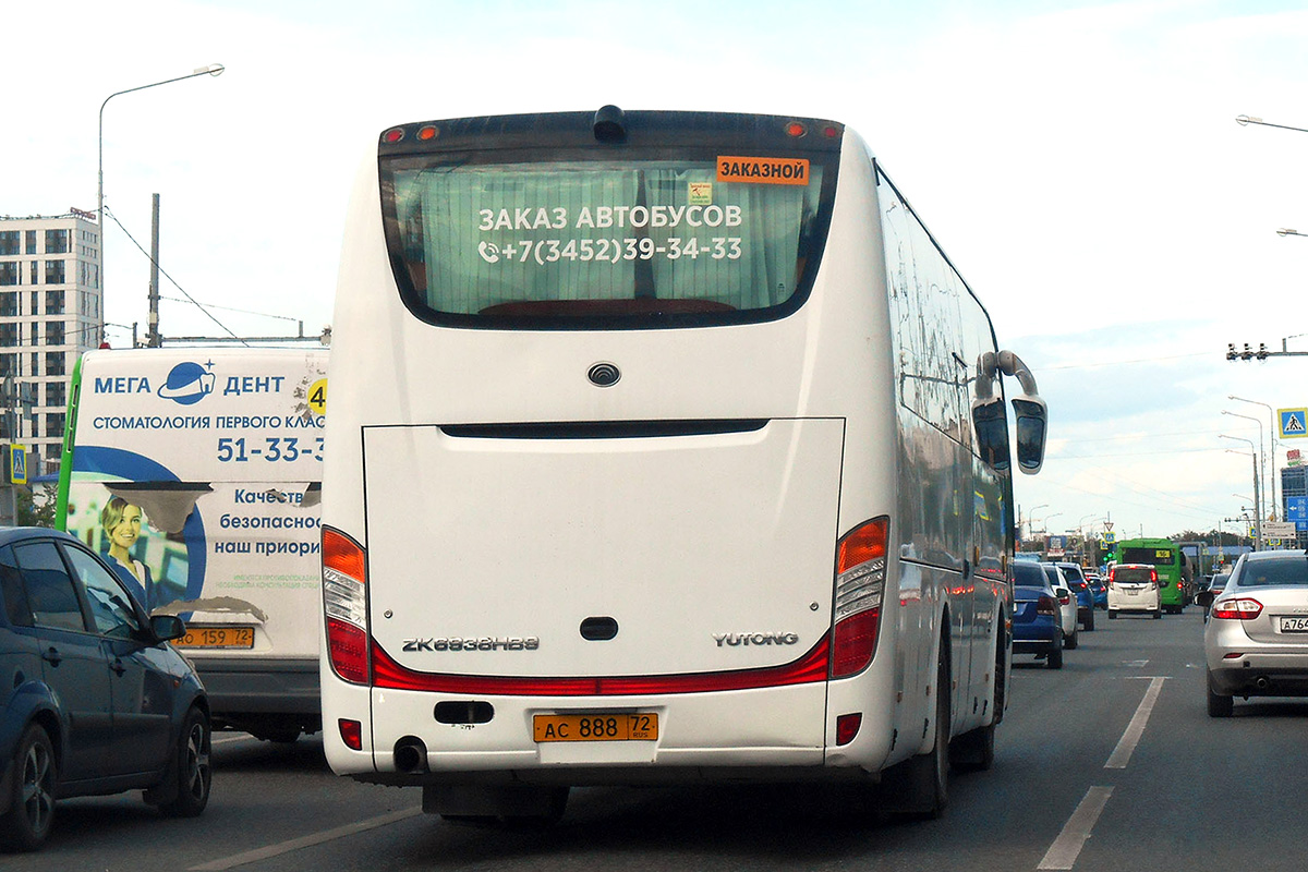 Тюменская область, Yutong ZK6938HB9 № АС 888 72 Тюменская область, Yutong ZK6938HB9 № АС 888 72