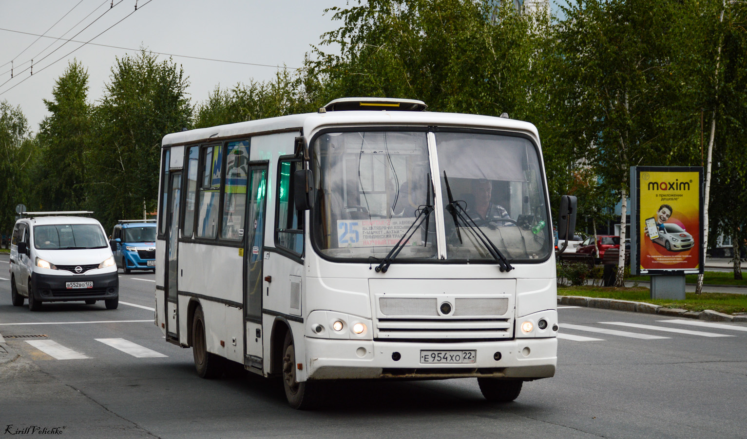 Алтайский край, ПАЗ-320402-05 № Е 954 ХО 22