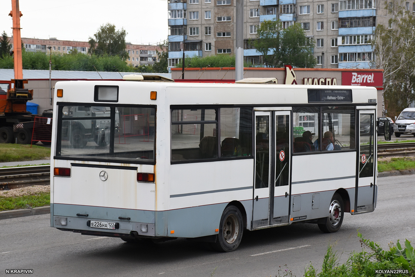 Алтайский край, Göppel (Mercedes-Benz O402) № Е 226 НА 122