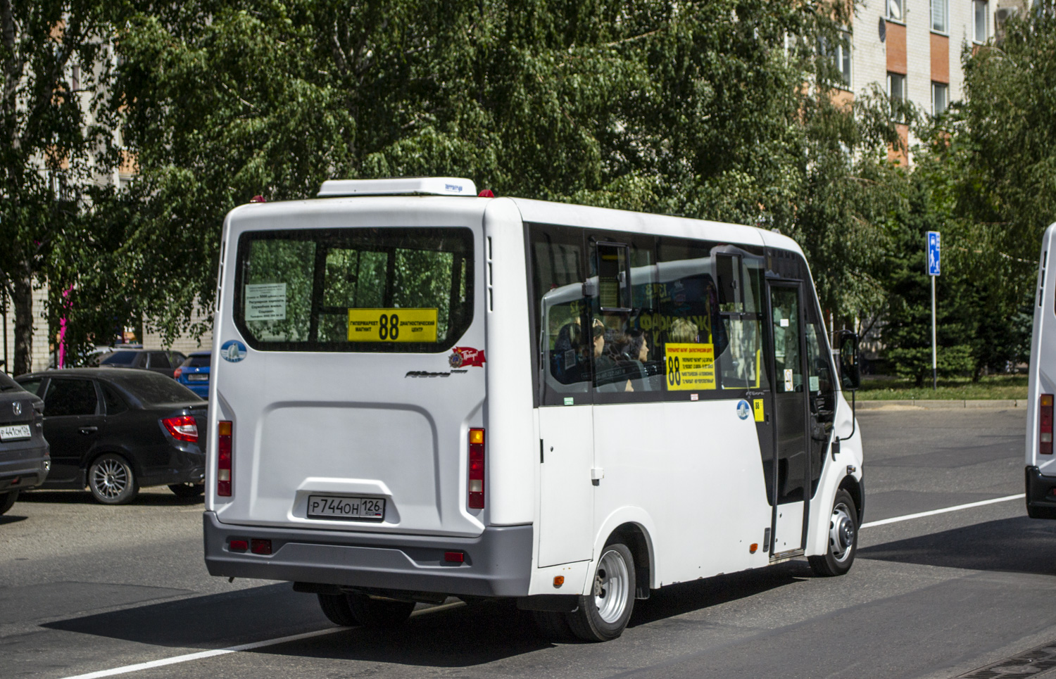 Ставропольский край, ГАЗ-A63R42 Next № Р 744 ОН 126