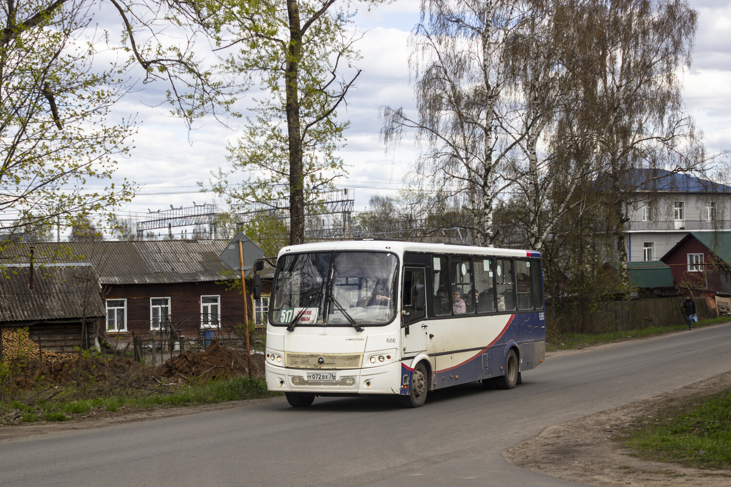 Ярославская область, ПАЗ-320412-04 "Вектор" № 686