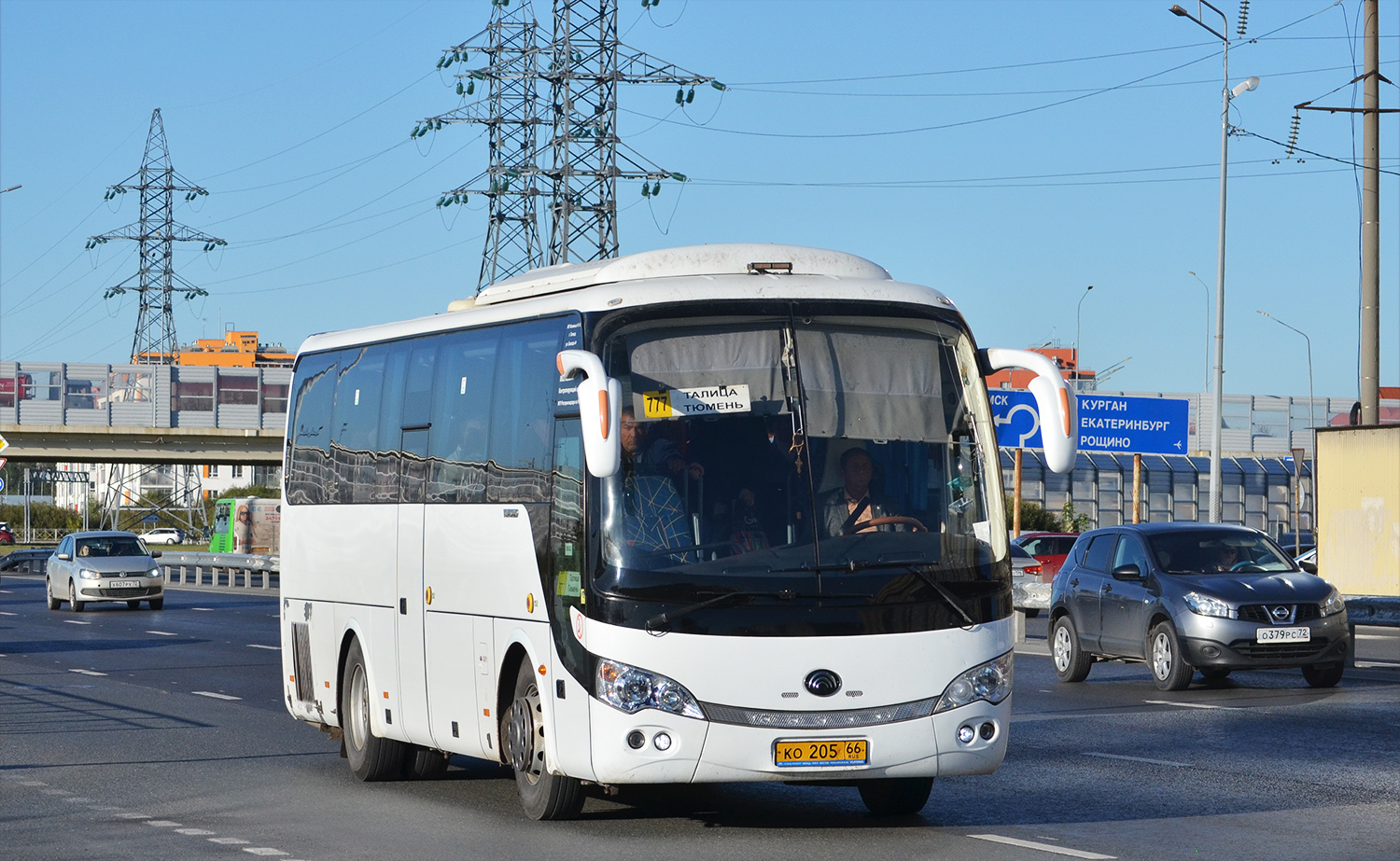 Свердловская область, Yutong ZK6938HB9 № КО 205 66 Свердловская область, Yutong ZK6938HB9 № КО 205 66