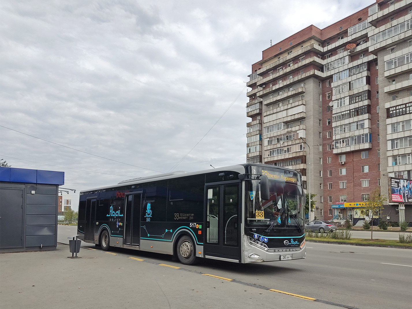 Абайская область, Skywell NJL6128H (СемАЗ) № 517