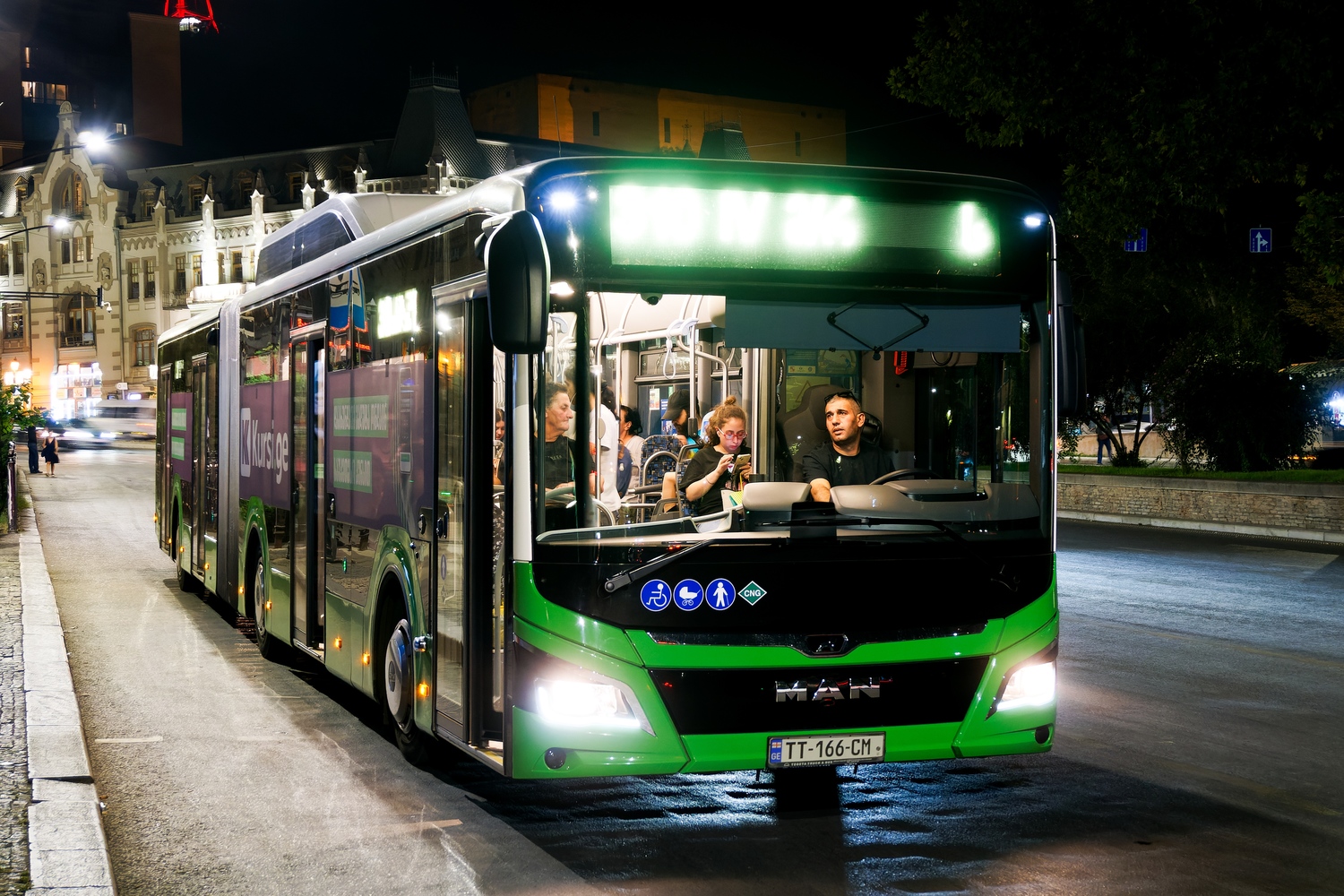 Грузия, MAN 18C Lion's City 18 G NG320 № TT-166-CM