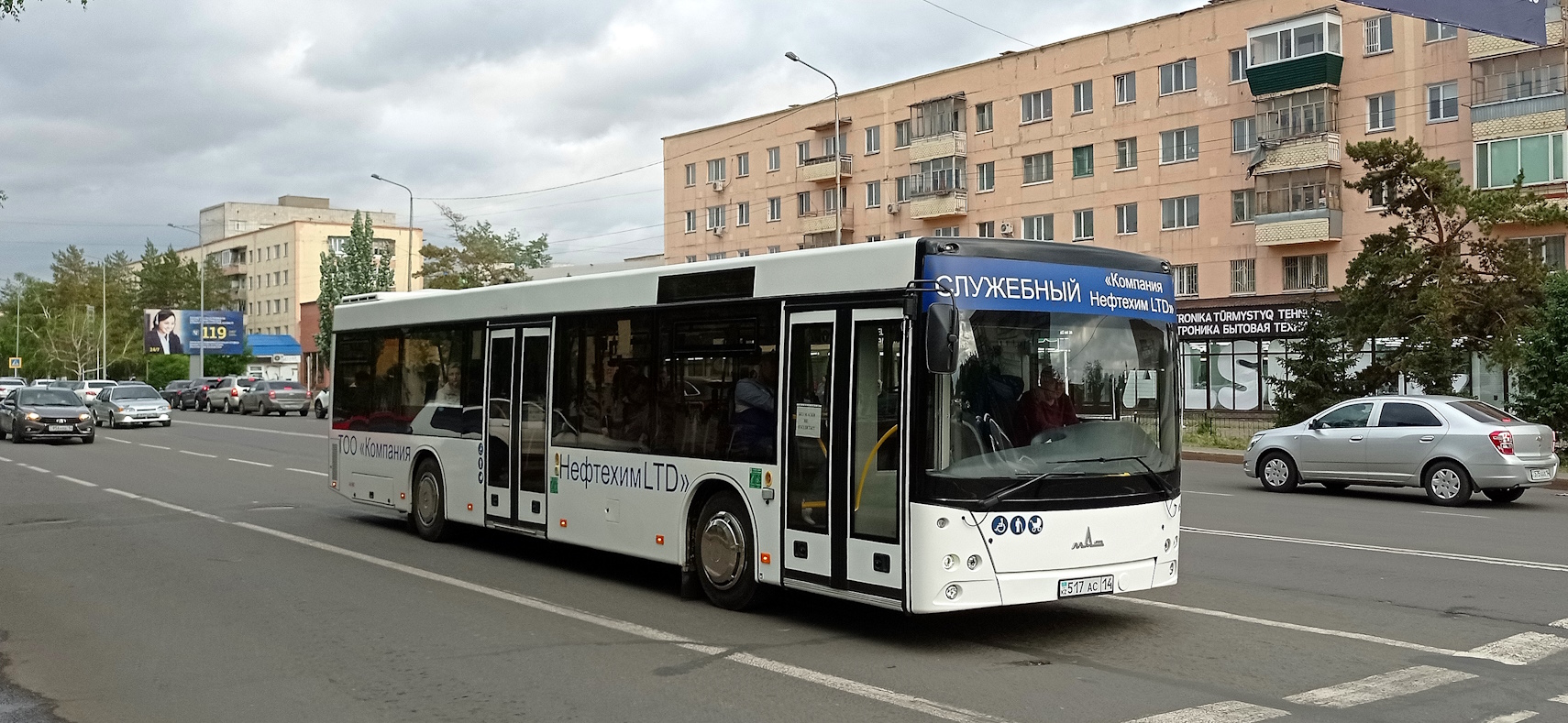 Павлодарская область, МАЗ-203.115 № 517 AC 14