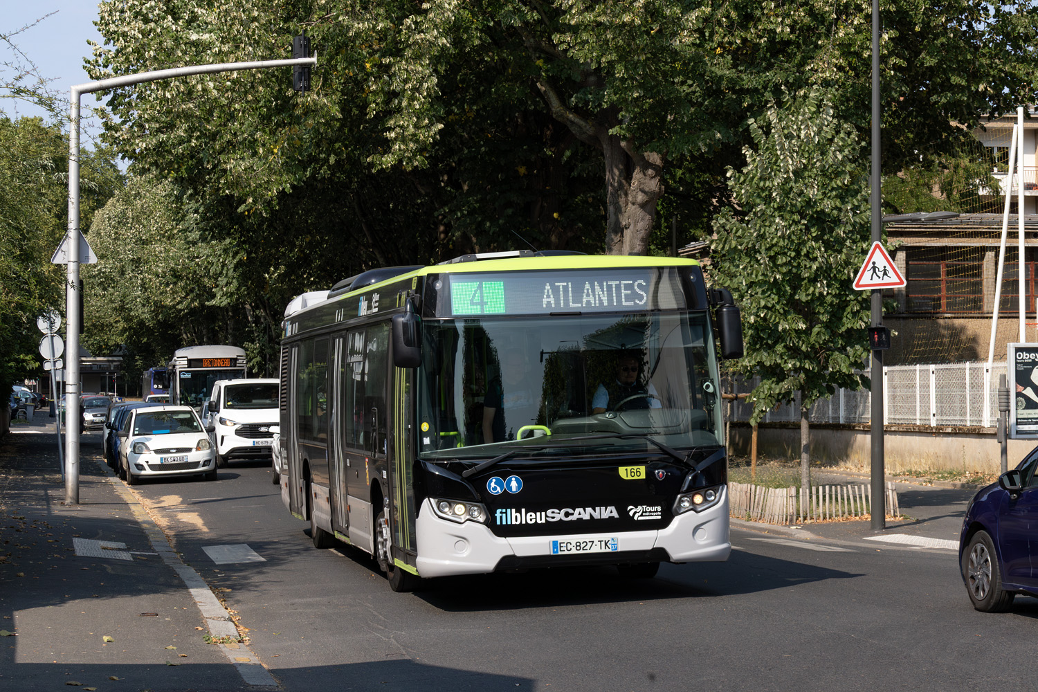 Франция, Scania Citywide LF № 166