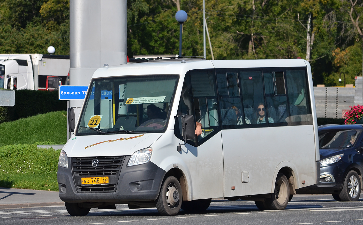 Тюменская область, ГАЗ-A64R45 Next № АС 748 72
