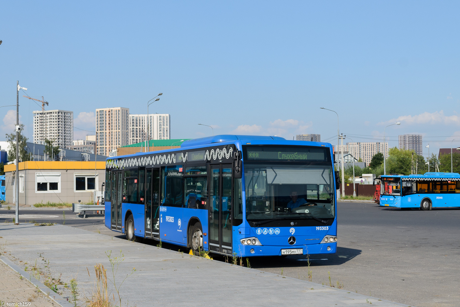 Москва, Mercedes-Benz Conecto II № 193303