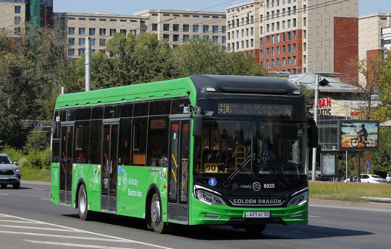 Алматы, Golden Dragon XML6125CE (Hyundai Trans Auto) № 8025