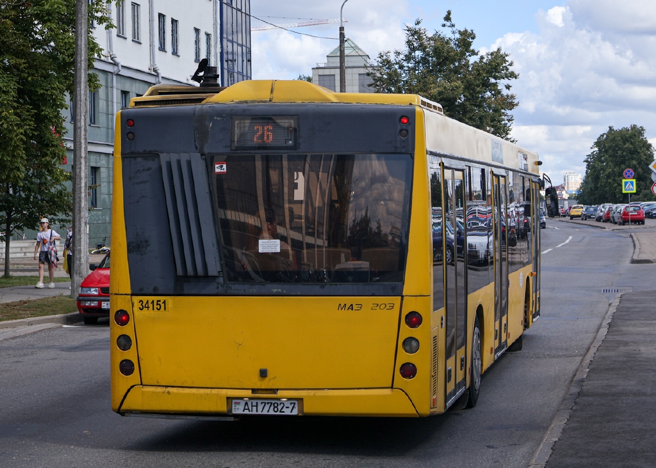 Минск, МАЗ-203.069 № 034151