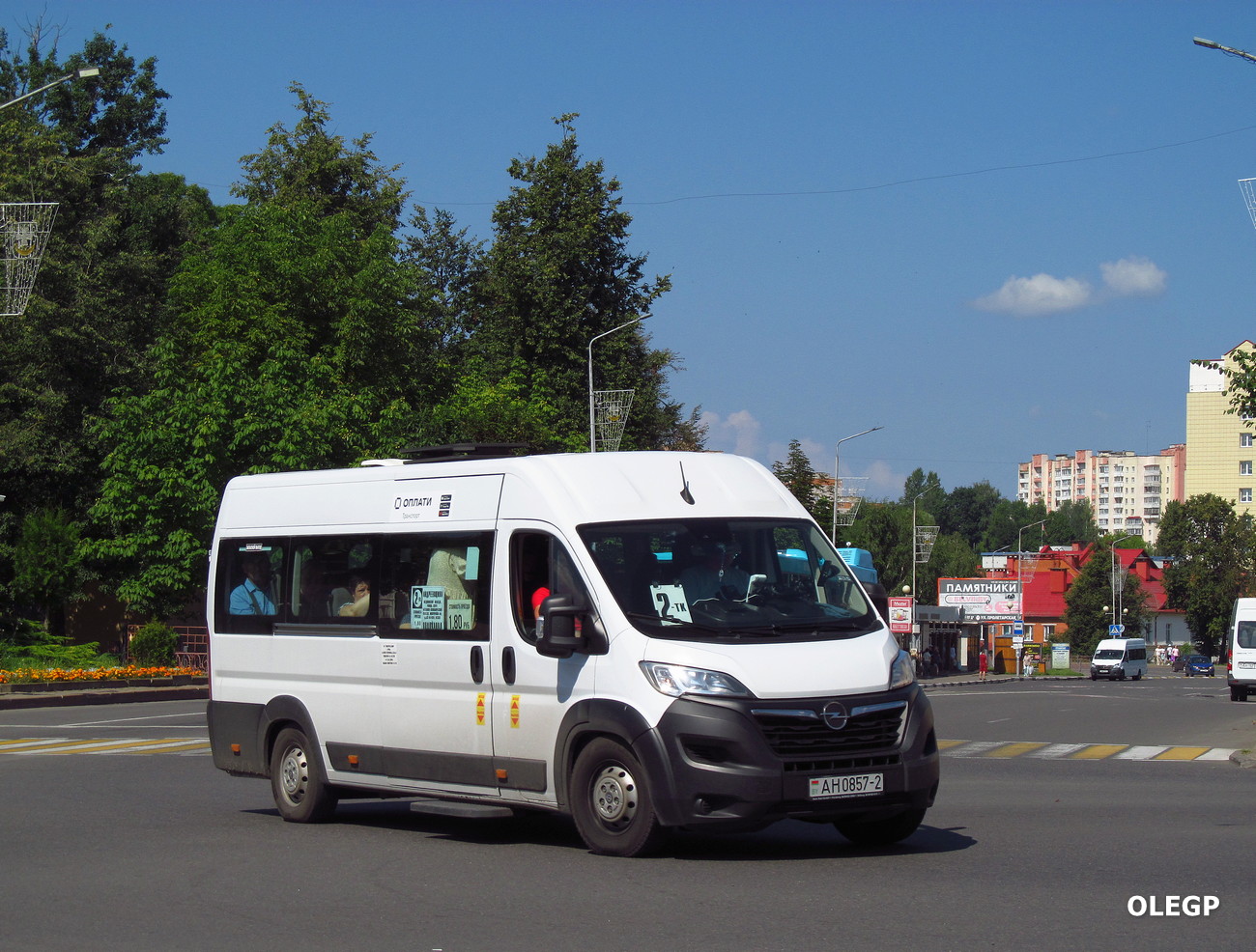 Витебская область, Opel Movano № АН 0857-2