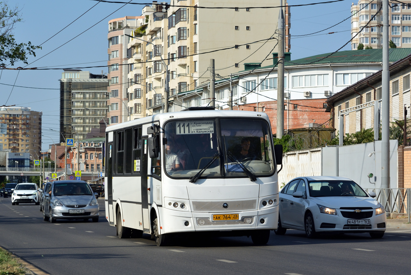 Краснодарский край, ПАЗ-320412-04 "Вектор" № АК 764 23