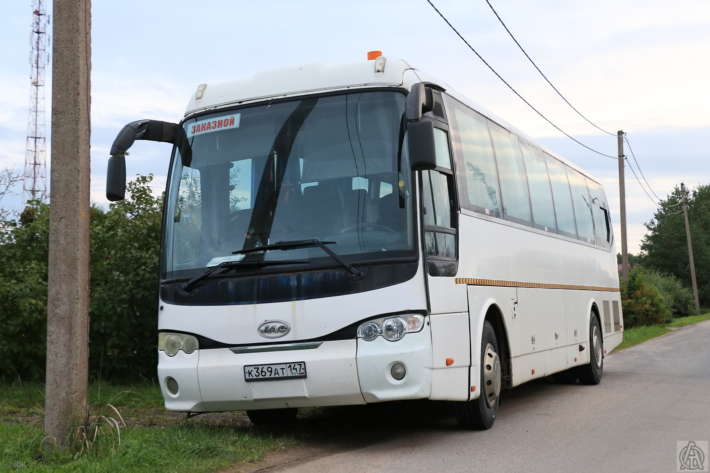 Ленинградская область, Heke JAC HK6120 № К 369 АТ 147