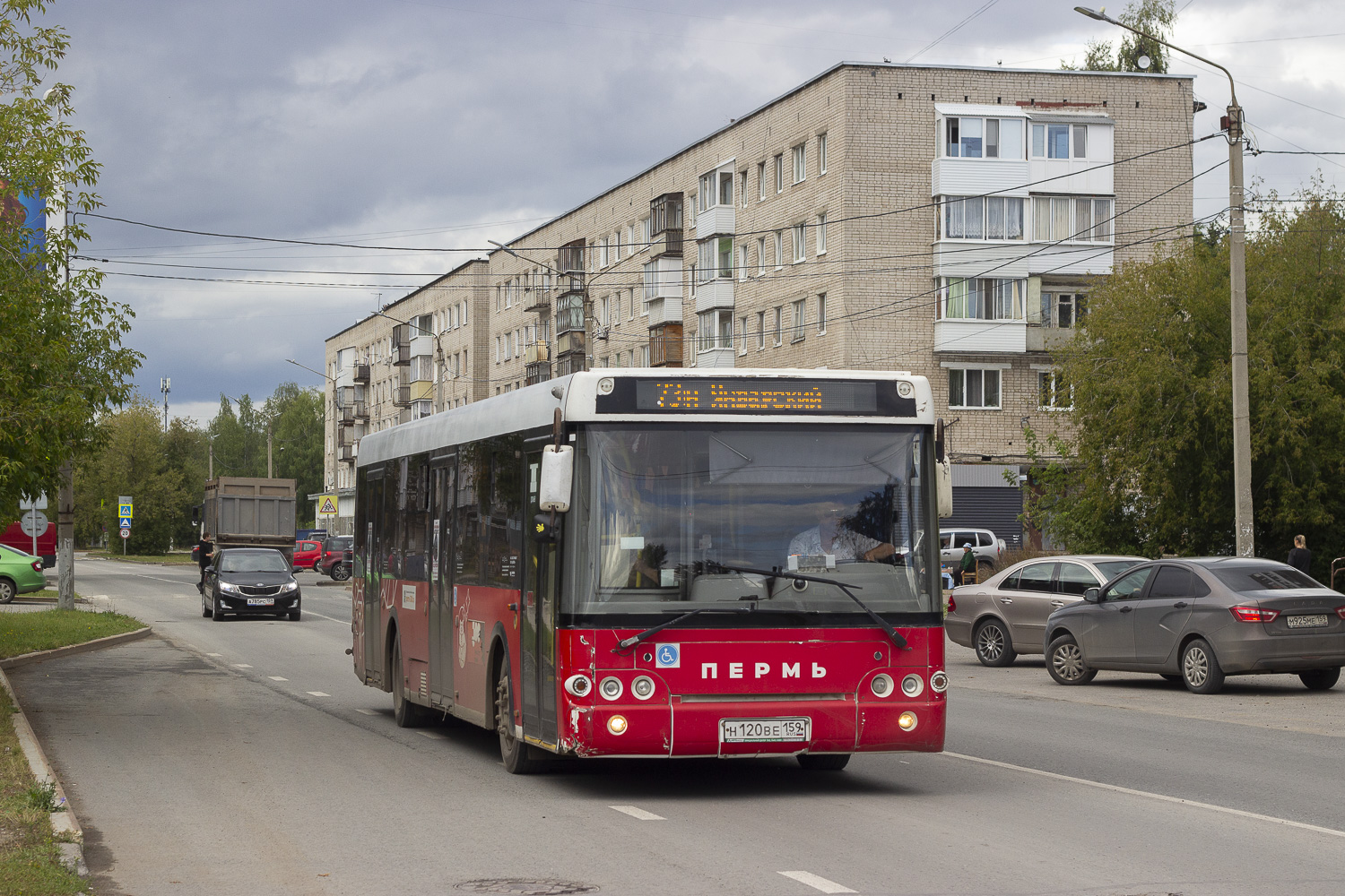 Пермский край, ЛиАЗ-5292.65 № Н 120 ВЕ 159