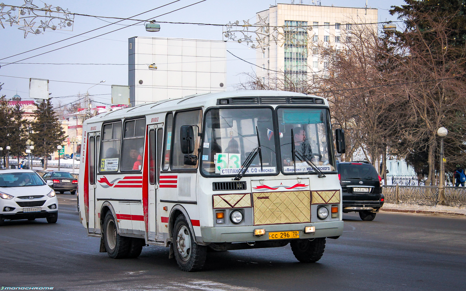 Томская область, ПАЗ-32054 № СС 296 70
