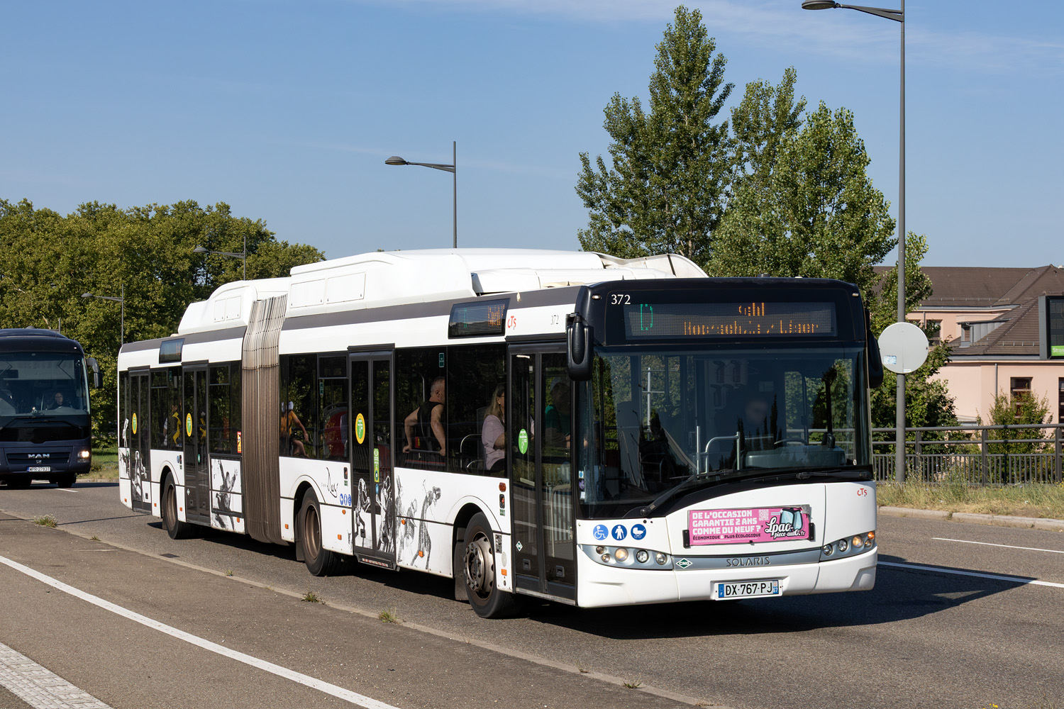 Франция, Solaris Urbino III 18 CNG № 372; Франция — Strasbourg · Tramway Works · 16.05.2025 — 22.08.2025
