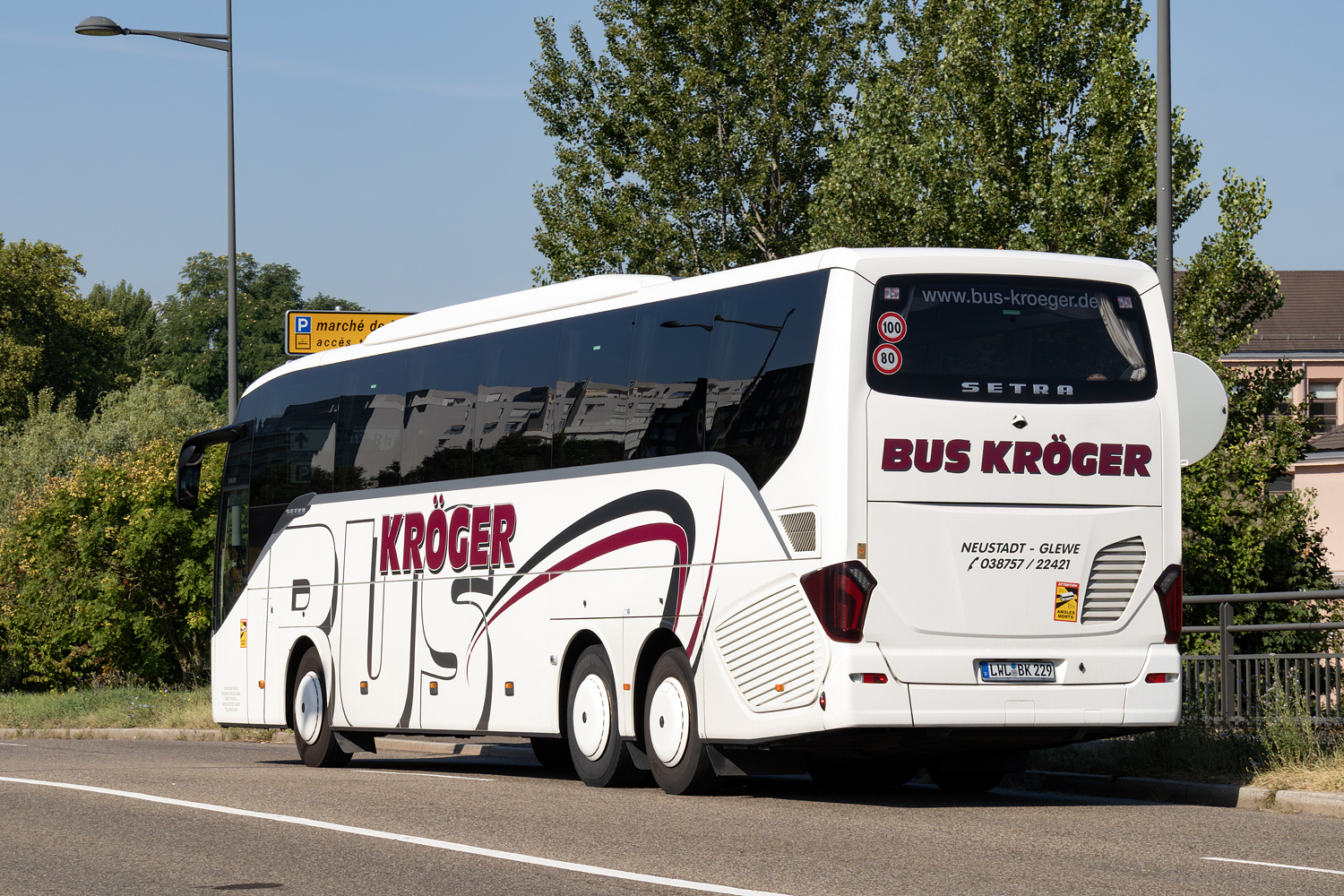 Мекленбург-Передняя Померания, Setra S516HD № LWL-BK 229