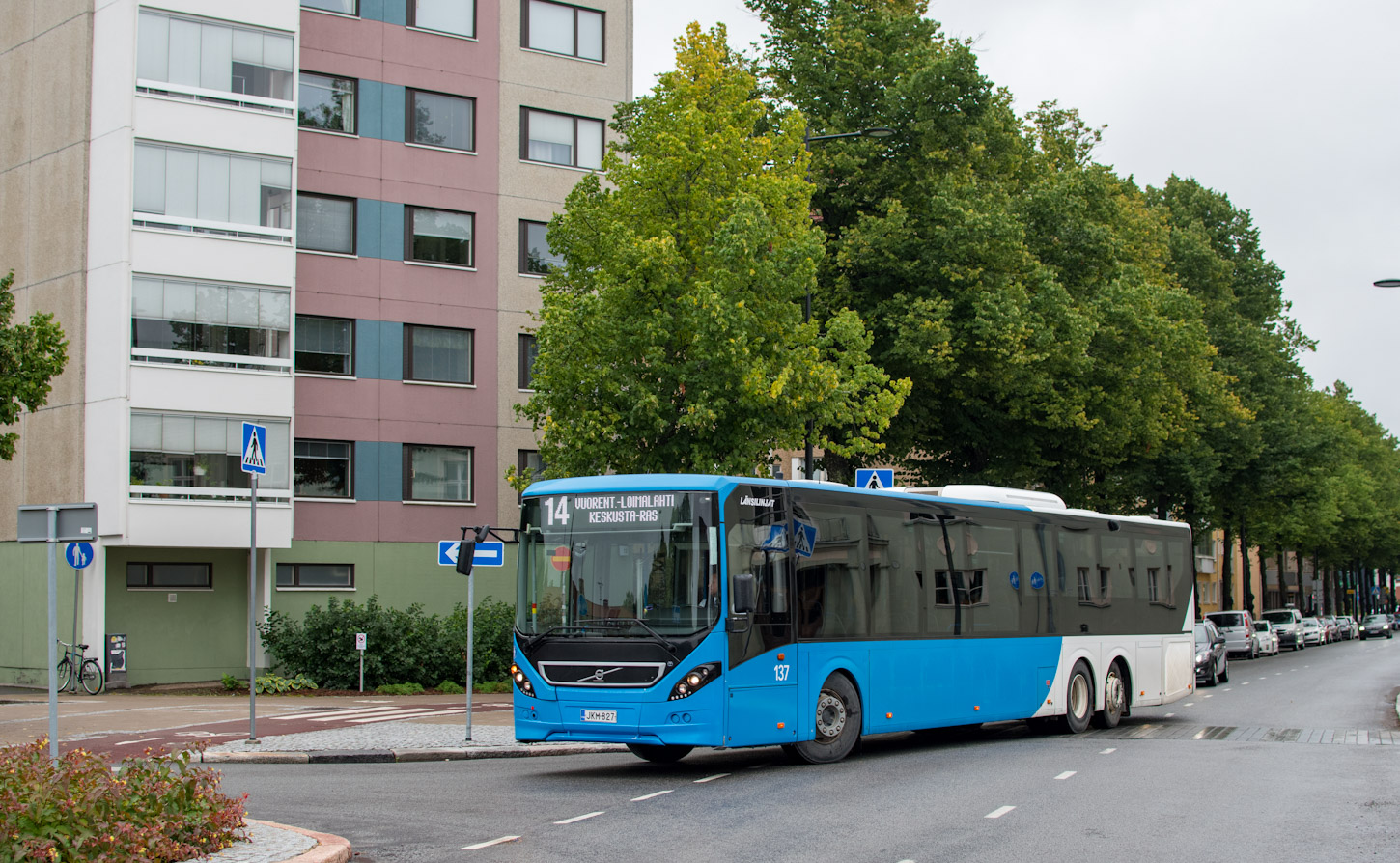 Финляндия, Volvo 8900BLE № 137 Финляндия, Volvo 8900BLE № 137