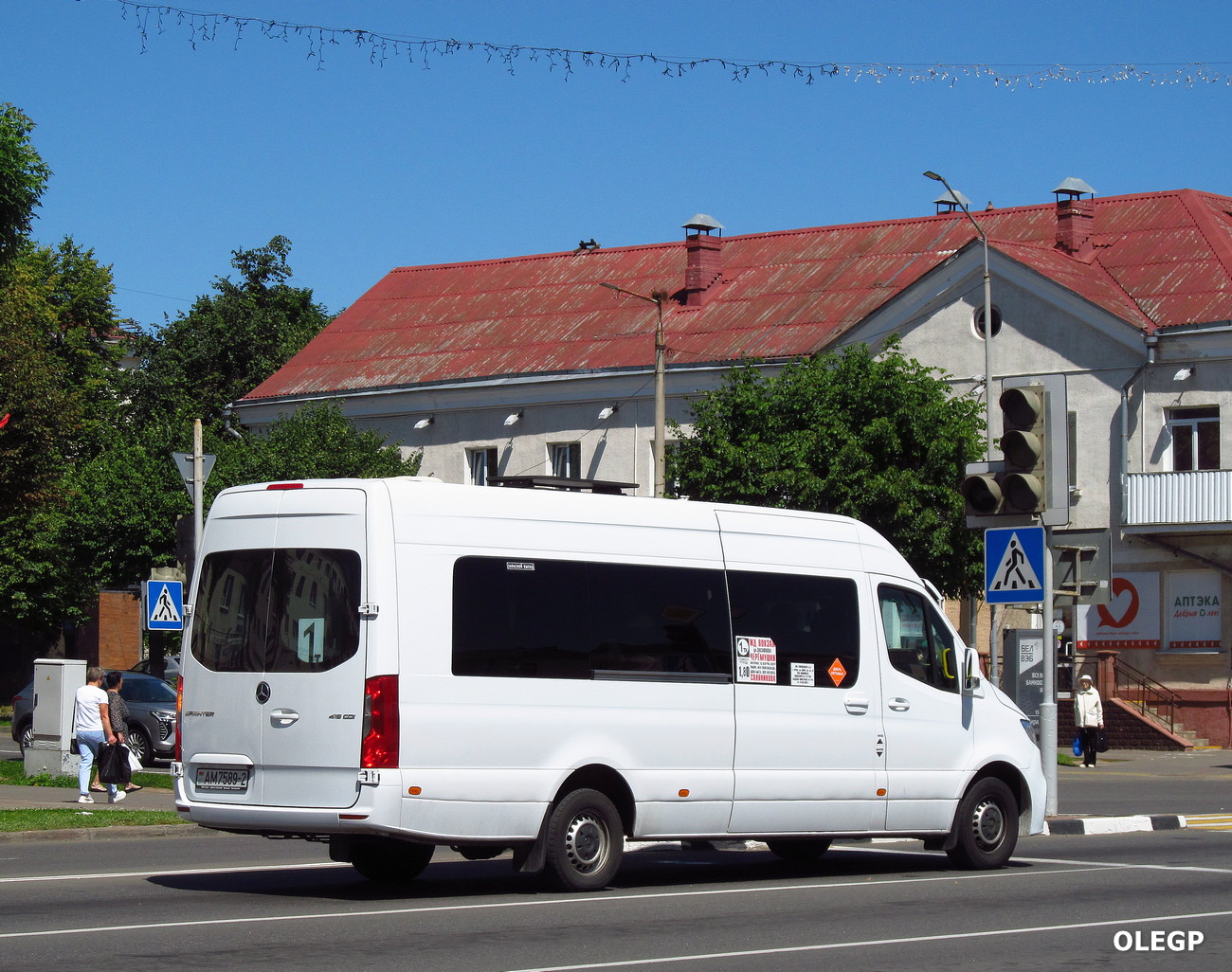 Витебская область, Mercedes-Benz Sprinter W907 416CDI № АМ 7589-2