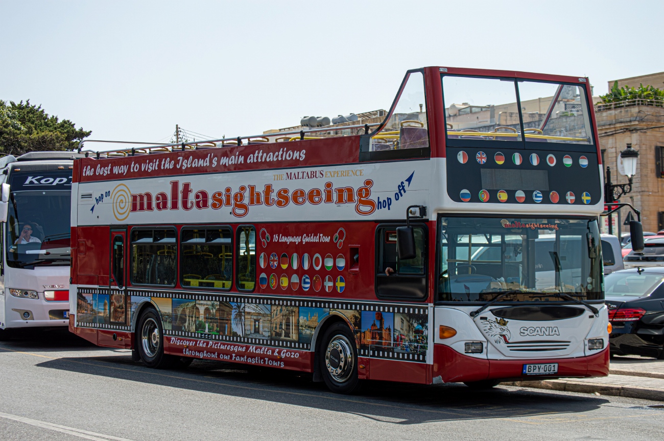 Мальта, East Lancs OmniDekka № BPY 001