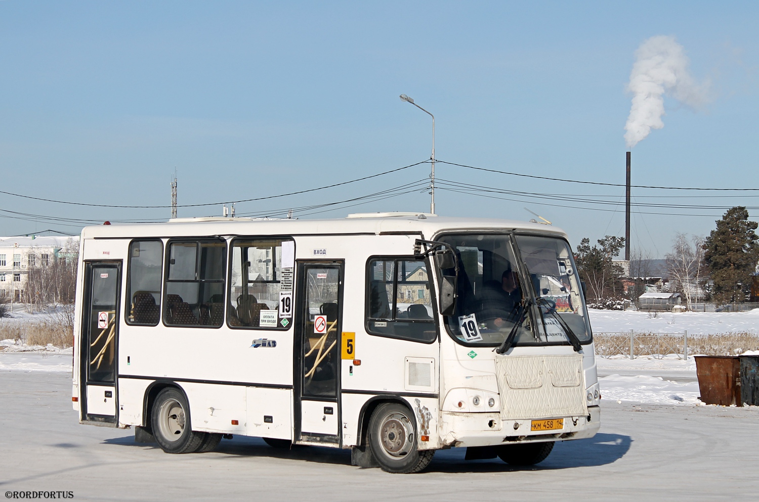 Саха (Якутия), ПАЗ-320302-08 № КМ 458 14