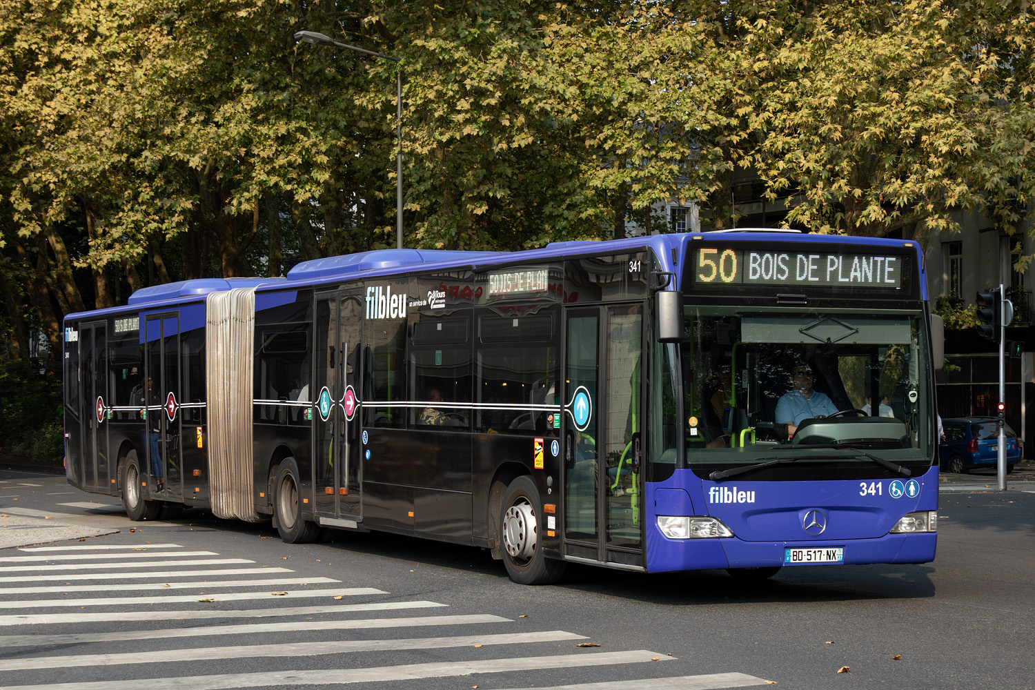 Франция, Mercedes-Benz O530G Citaro facelift G № 341