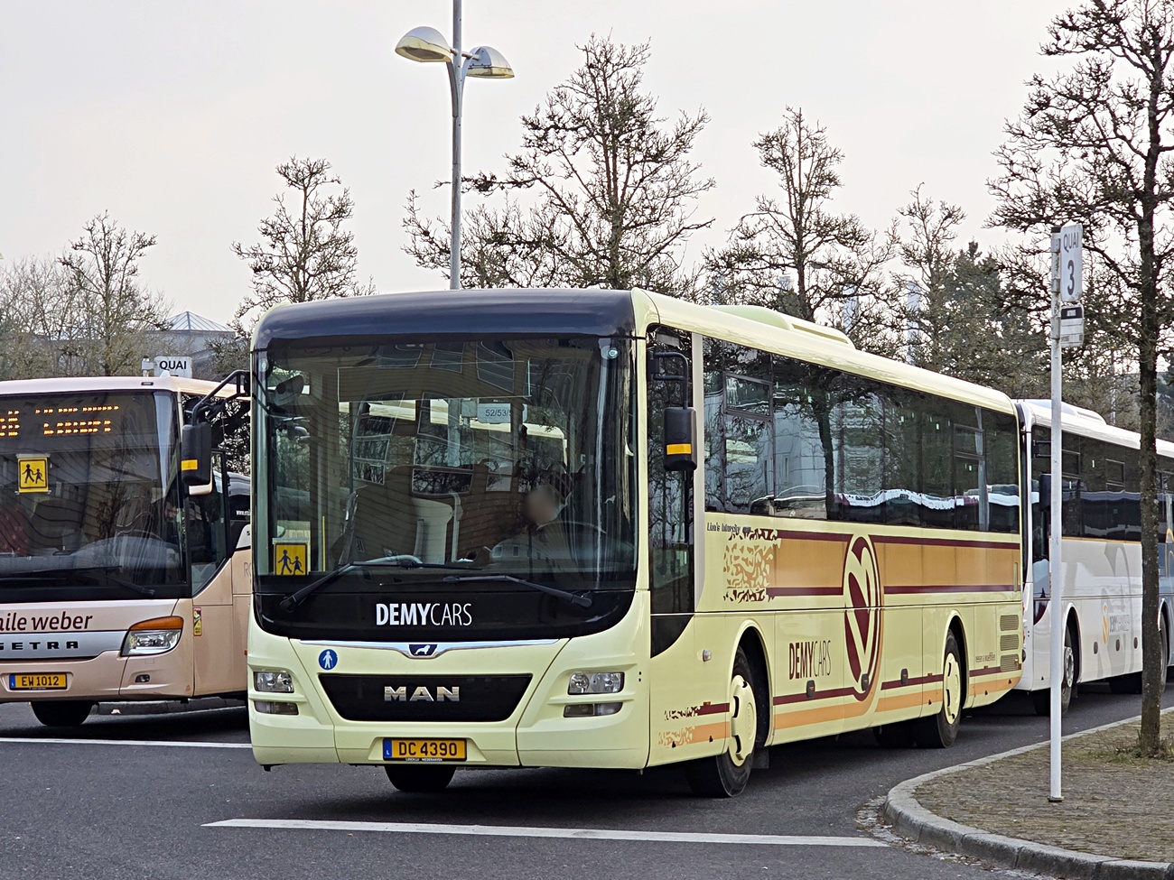 Люксембург, MAN R6* Lion's Intercity (все) № DC 4390