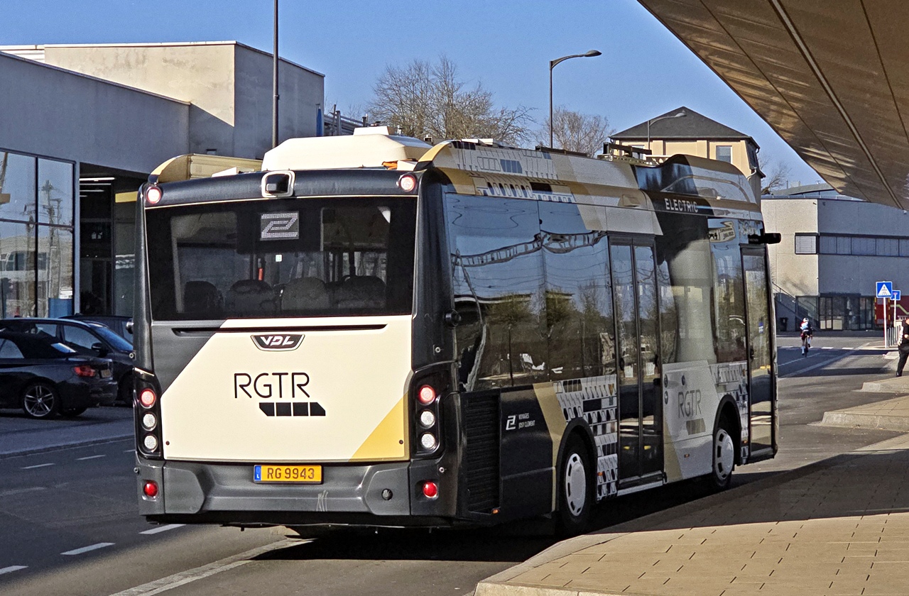 Люксембург, VDL Citea LLE-99 Electric № RG 9943 Люксембург, VDL Citea LLE-99 Electric № RG 9943