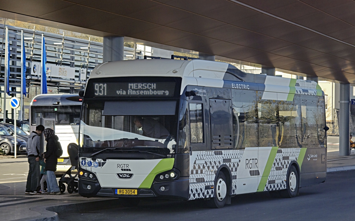 Люксембург, VDL Citea LLE-99 Electric № RG 3054