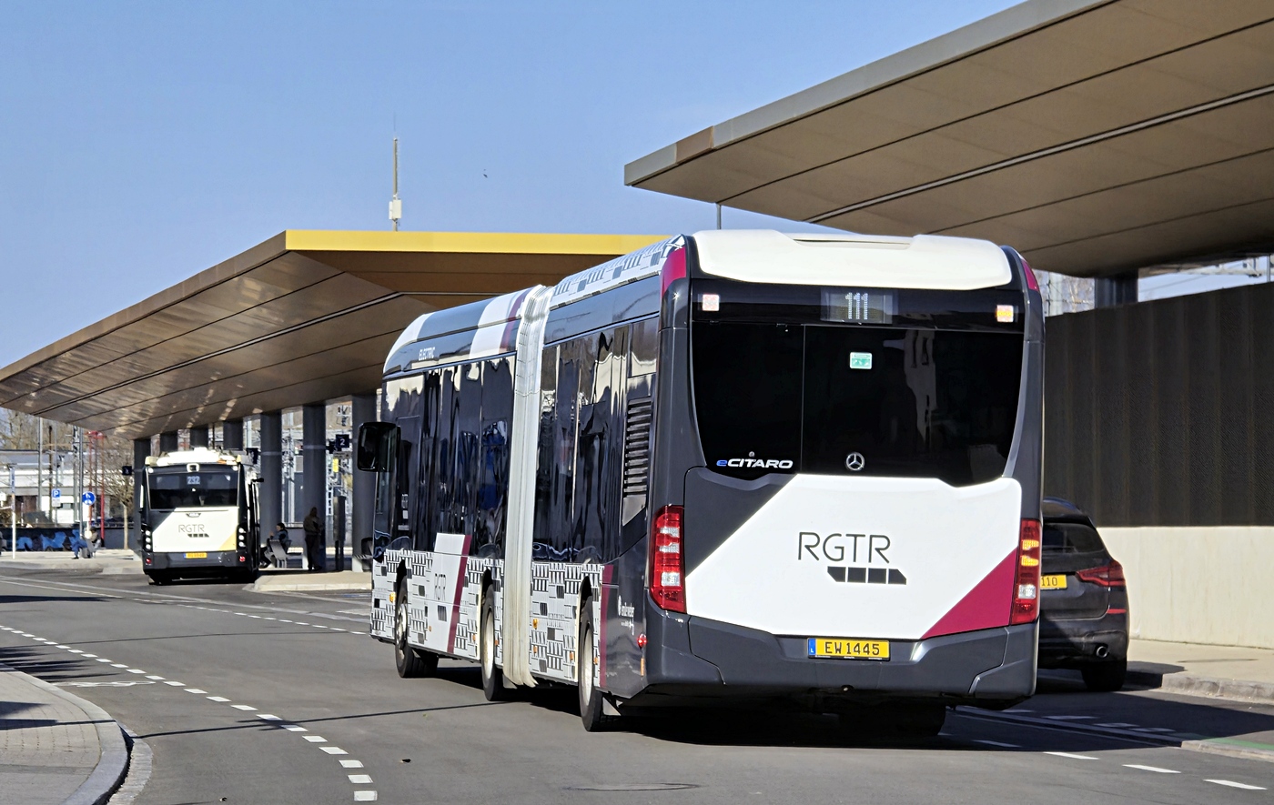 Люксембург, Mercedes-Benz eCitaro G № EW 1445