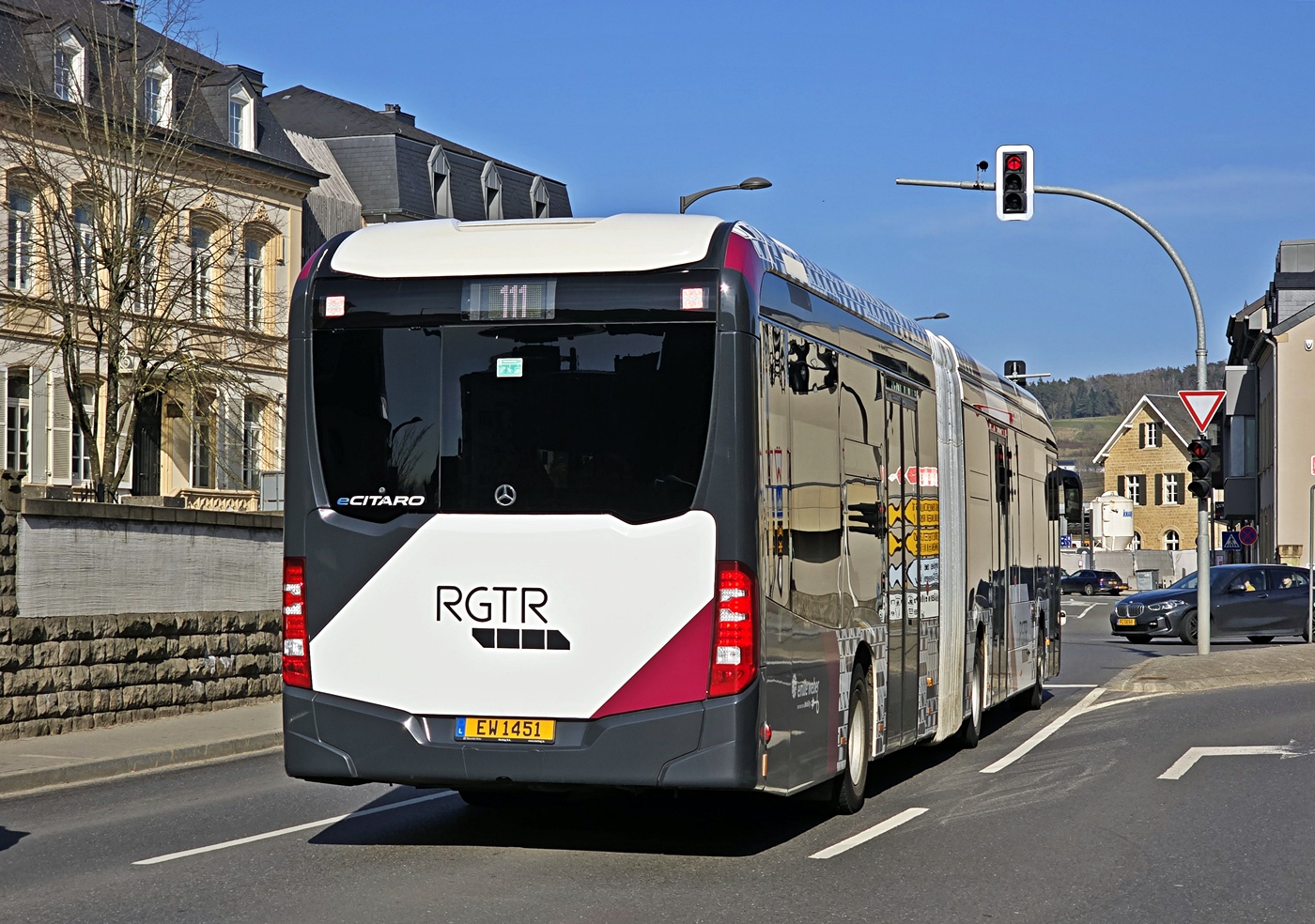 Люксембург, Mercedes-Benz eCitaro G № EW 1445