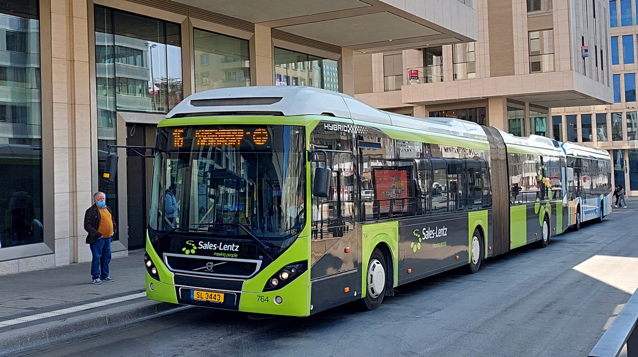 Люксембург, Volvo 7900A Hybrid № 764