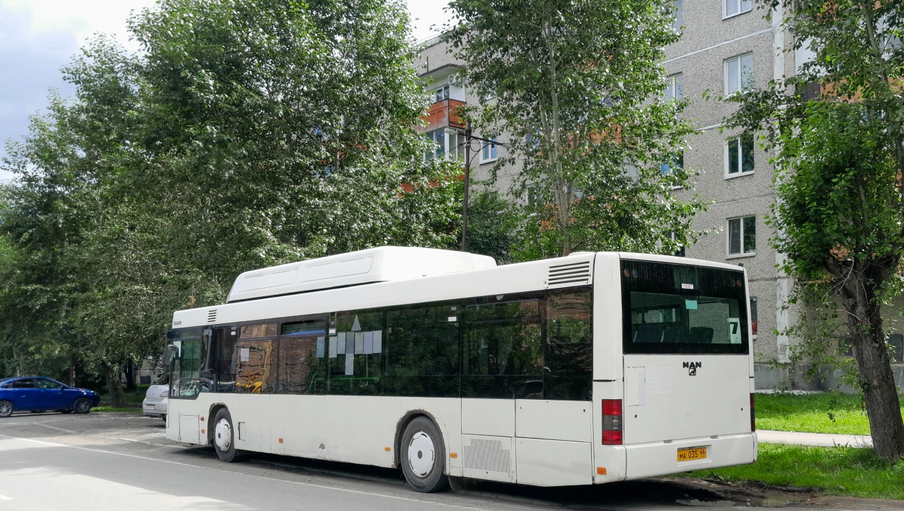 Свердловская область, MAN A21 NL313 CNG № МА 035 66