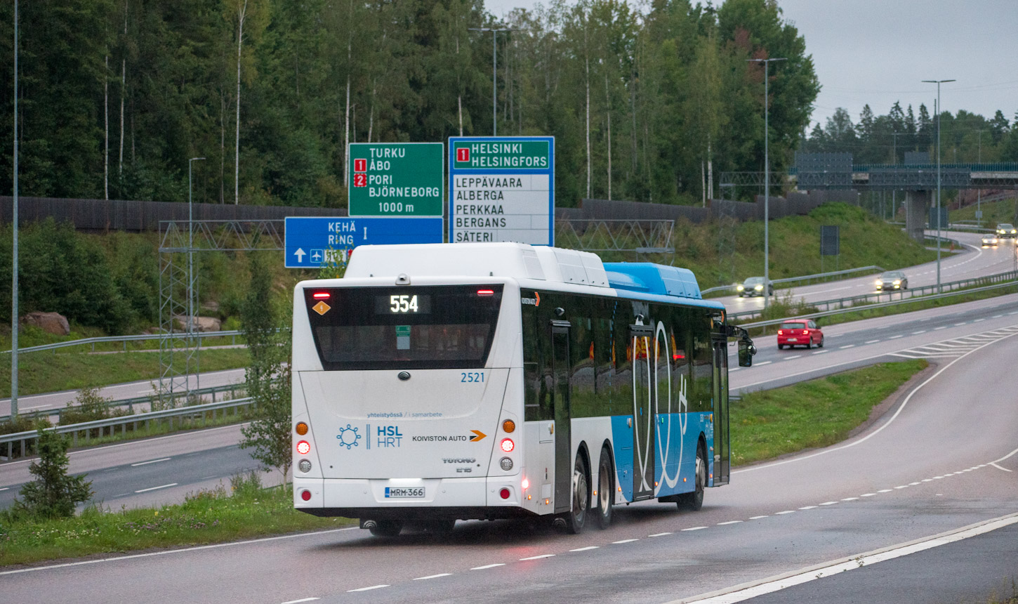 Финляндия, Yutong E15 № 2521