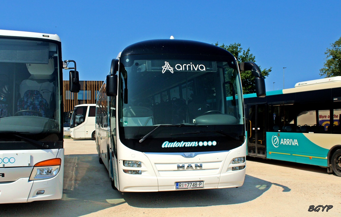 Хорватия, MAN R12 Lion's Regio ÜL*** № RI 7748-P