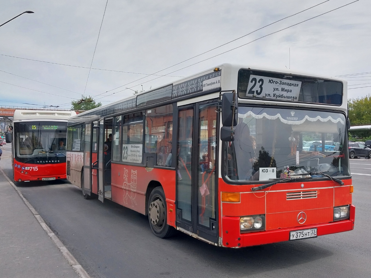 Владимирская область, Mercedes-Benz O405N2 № У 375 НТ 33