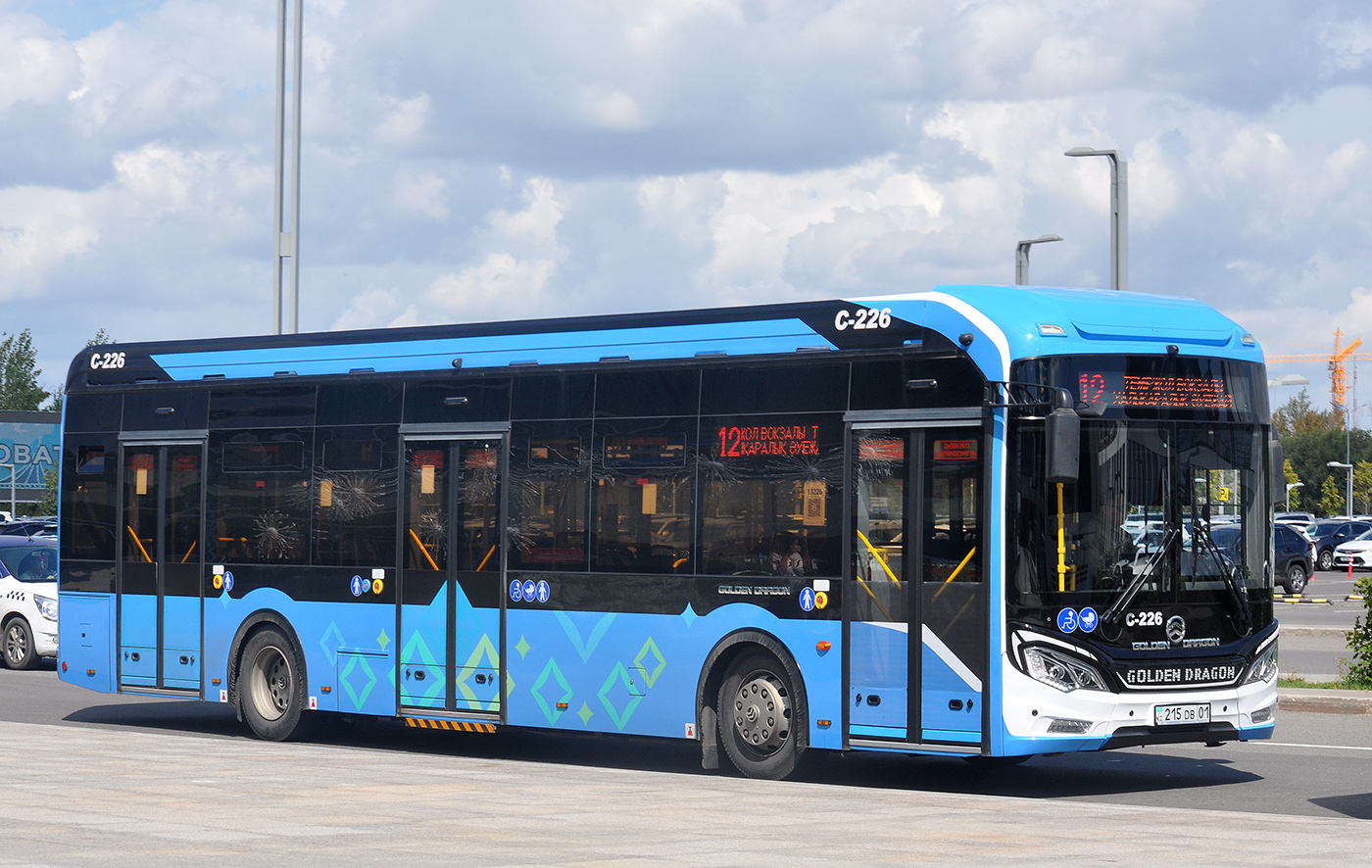 Астана, Golden Dragon XML6125CR (Hyundai Trans Auto) № C-226