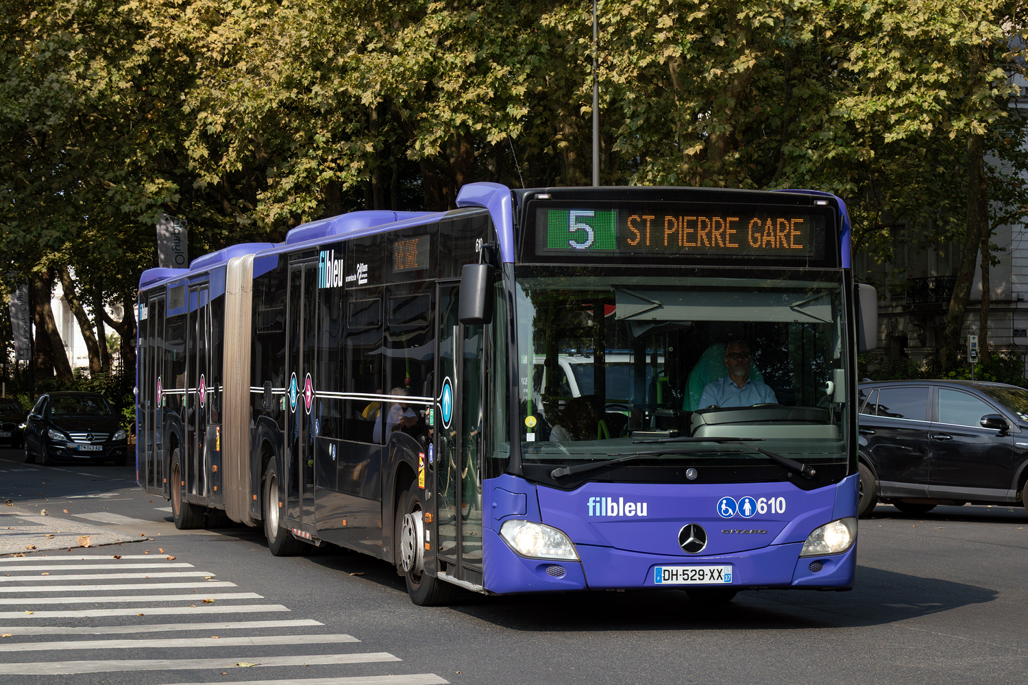 Франция, Mercedes-Benz Citaro C2 G № 610