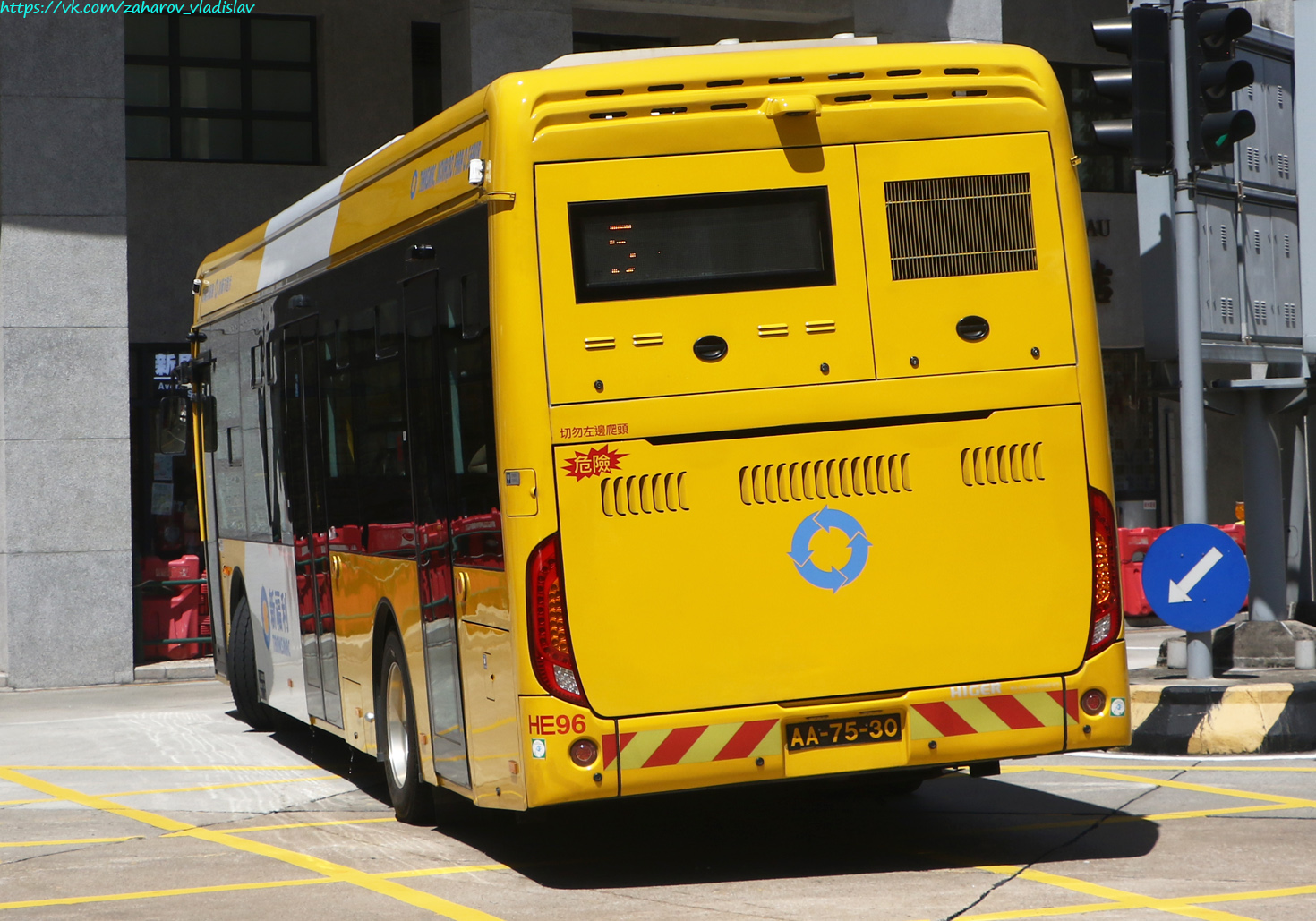 Китай, Higer KLQ6116GHEV2 № HE96